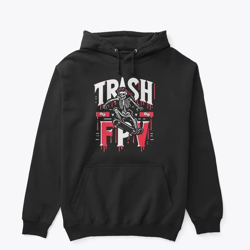 Skater Skeleton Hoodie